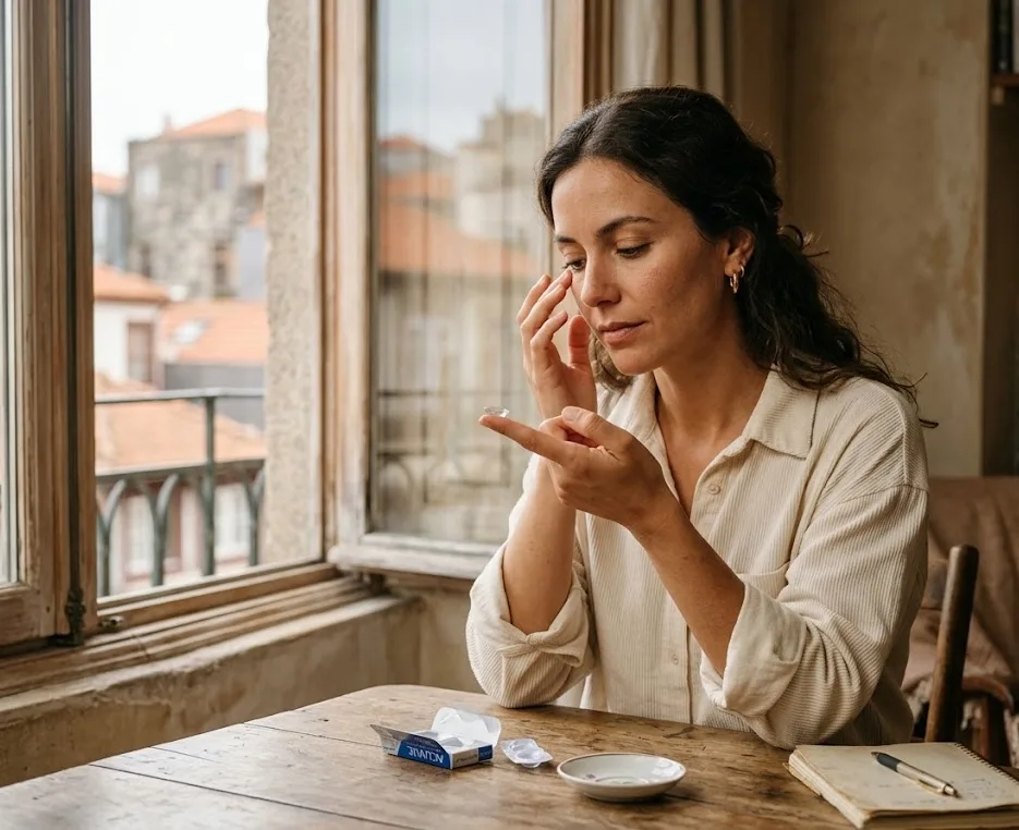 Primeiras lentes de contacto — o guia honesto antes de começar